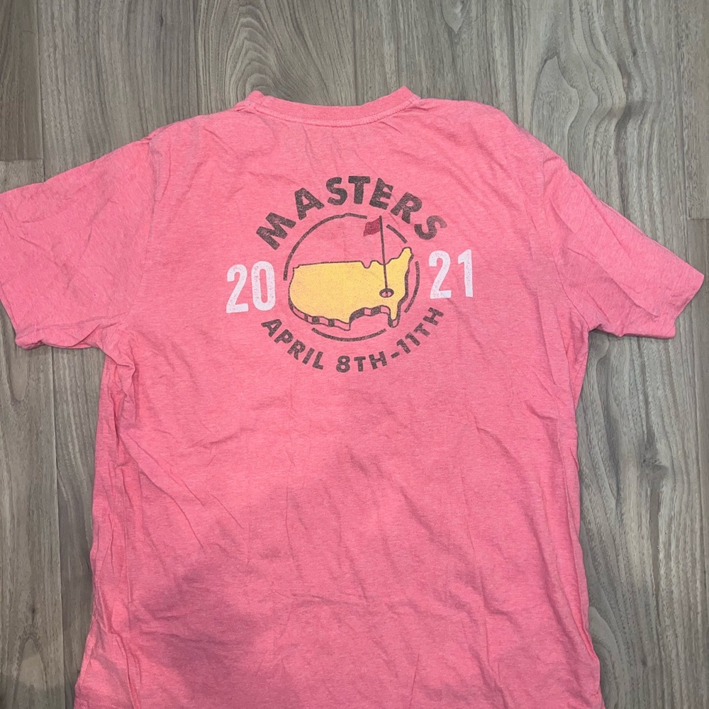 Masters Pink Short Sleeve Tee